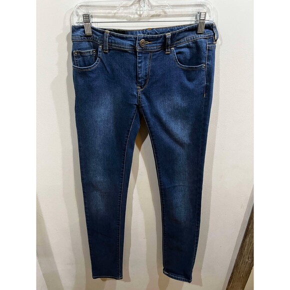 Armani Exchange Denim - Armani Exchange Jeans Womens 26 Blue Skinny Jambe Etroite Mid Rise Stretch
